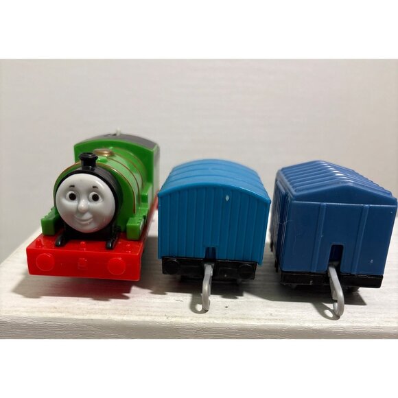 Thomas & Friends Trackmaster Percy Train Engine Ice Cream, Brendam Bay Cars 2013 - Picture 5 of 15